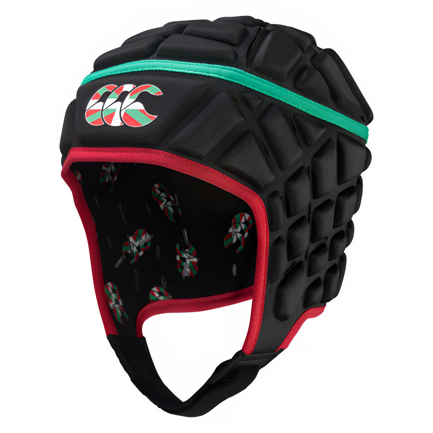Canterbury - Casque De Rugby Noir Raze Canterbury Pays Basque - Casque - Noir|rouge - 42 M/l - Decathlon