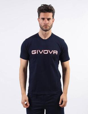 Givova katoenen sport t-shirt spot navy xs