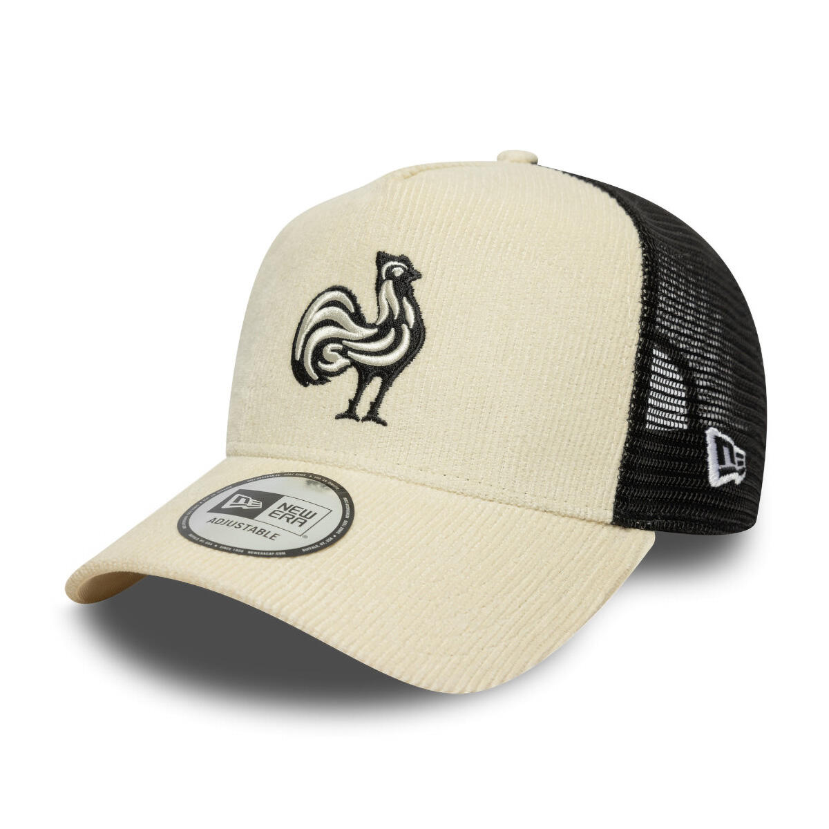 NEW ERA Trucker-cap New Era Xv Von Frankreich Beige Und Schwarz