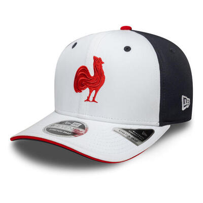 Training 9seventy pet new era frankrijk rugby marineblauw-wit