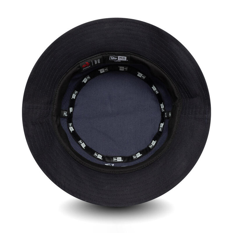 Bucket hat New Era din velur canaletat XV de France - bleumarin
