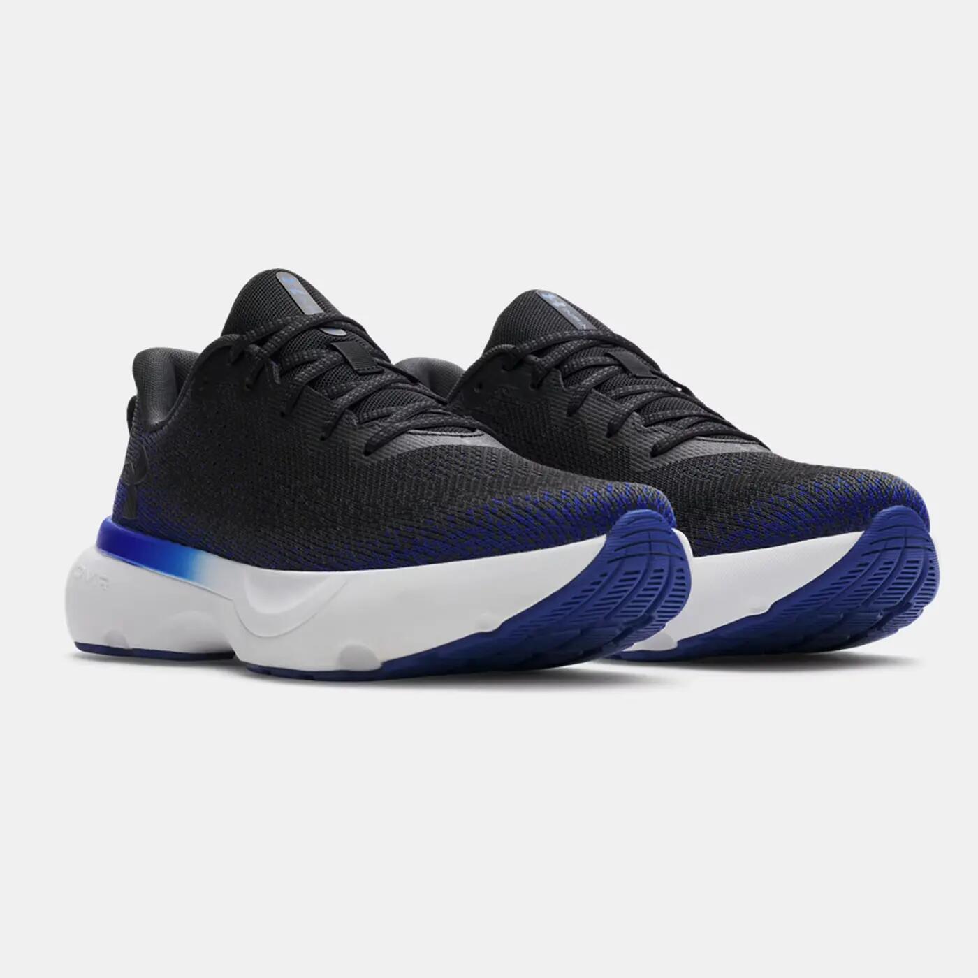 Scarpa da running Under Armour UA Infinite da uomo Nero e blu reale 5/6