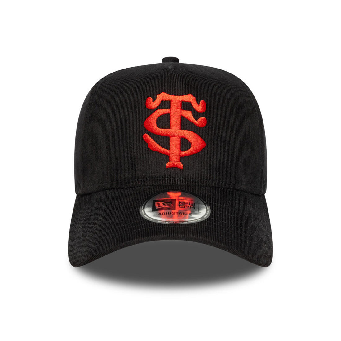 Casquette en velours côtelé New Era Stade Toulousain Noir 4/5
