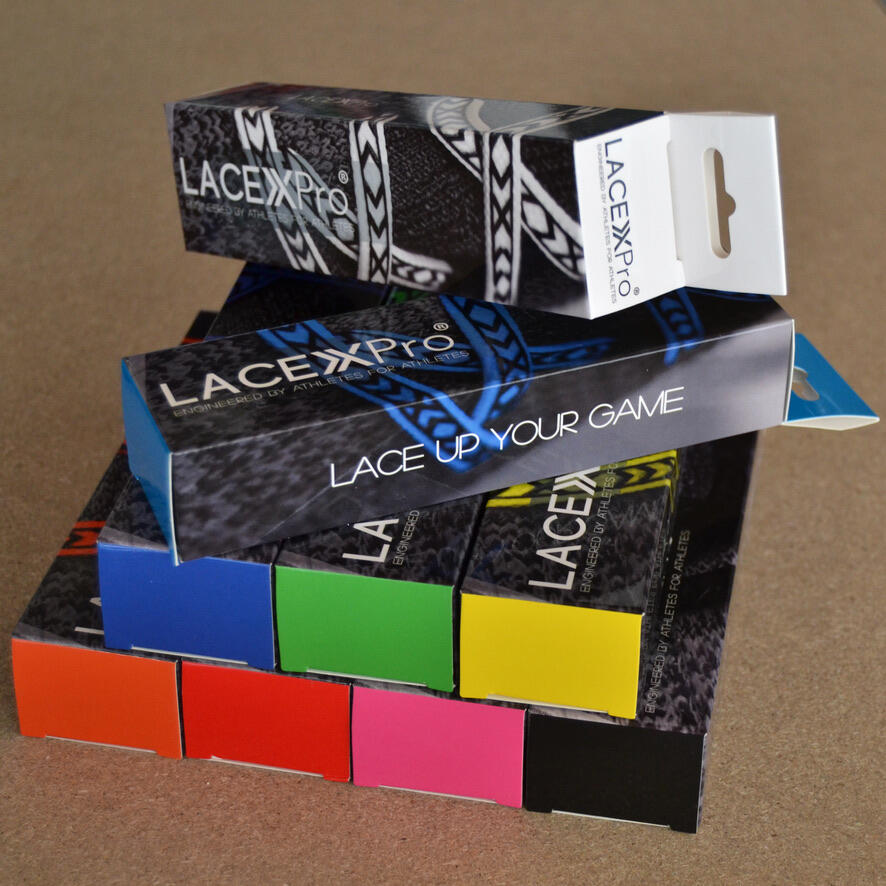 Lacets Lacexpro Grip Noir 2/3