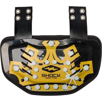 Shock Doctor Showtime Back Plate Erwachsene Schwarz/Gold König
