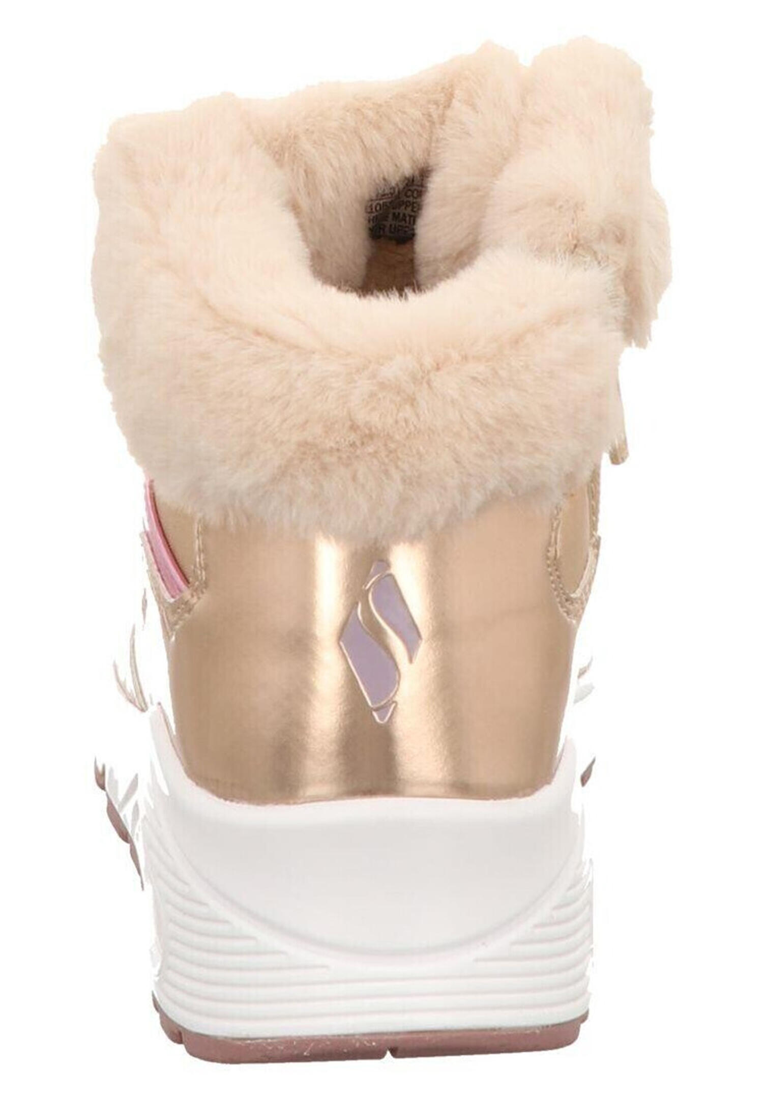 Skechers Kids UNO Cozy On Air Mädchen Sneaker Winterstiefel 310518L Gold 7/7