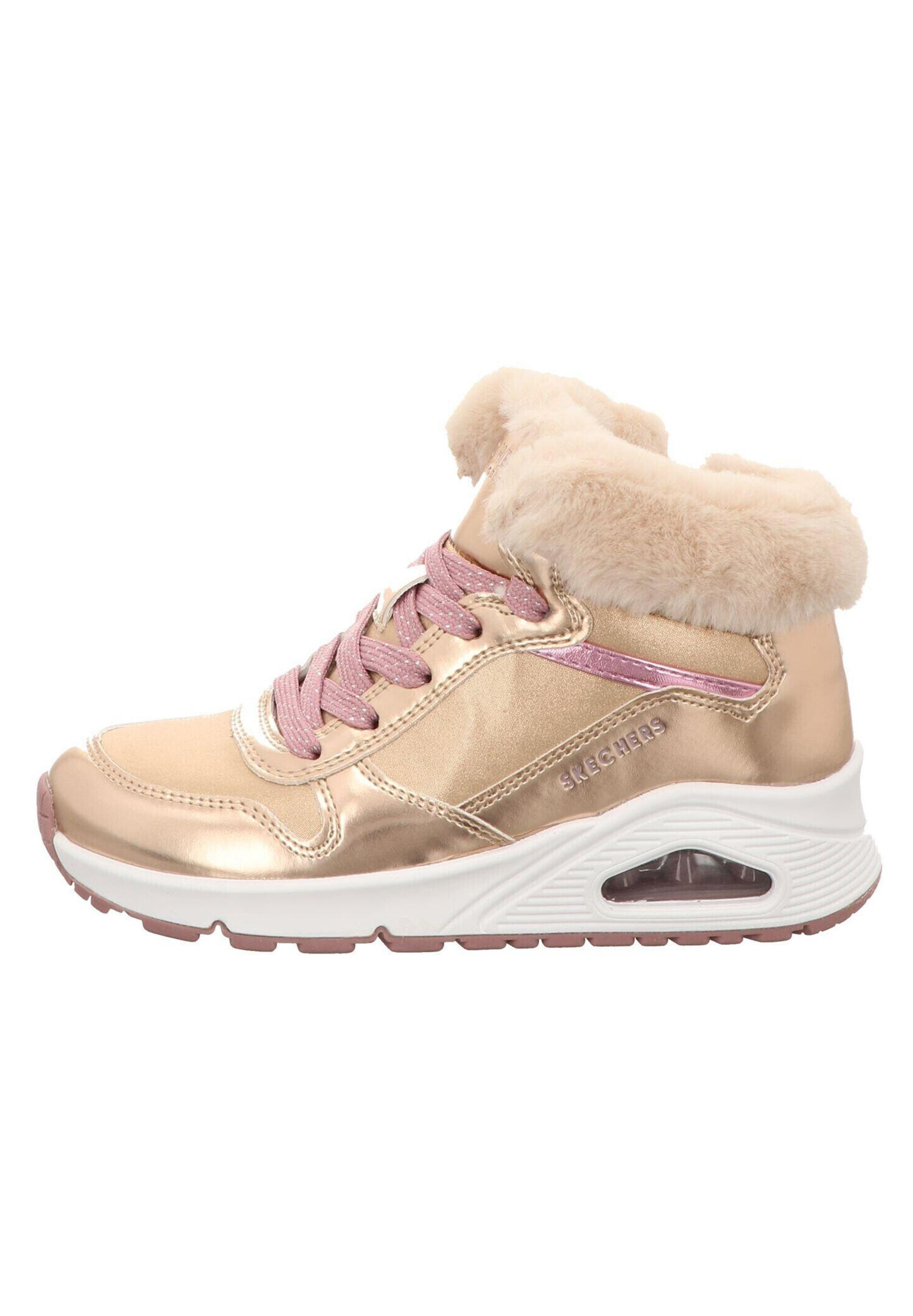 Skechers Kids UNO Cozy On Air Mädchen Sneaker Winterstiefel 310518L Gold 5/7
