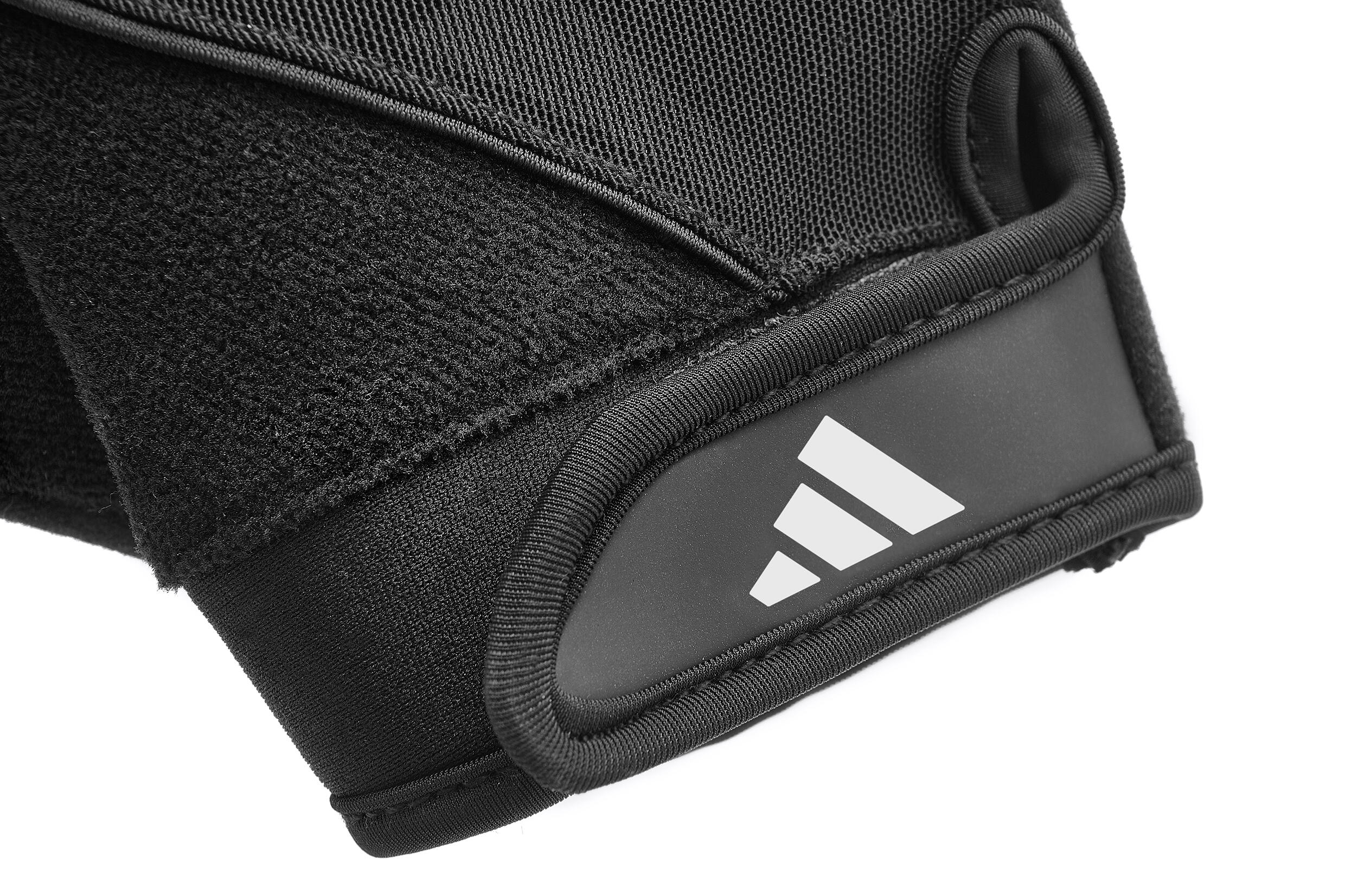 Adidas Short Finger Performance Training Gloves, Black 5/6