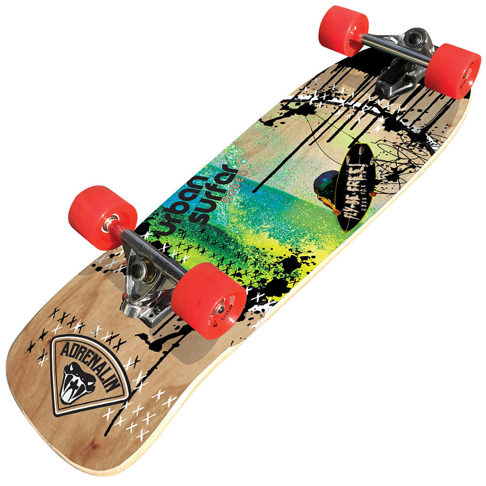 Adrenalin Skate Urban Surfer Rodeo Skateboard California Deck
