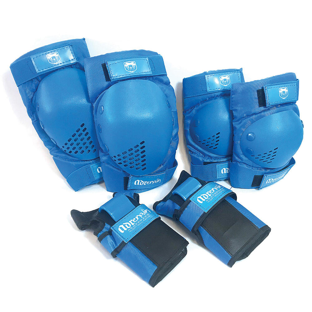 6pc Adrenalin Skateboard & Scooter Protection Set Child S