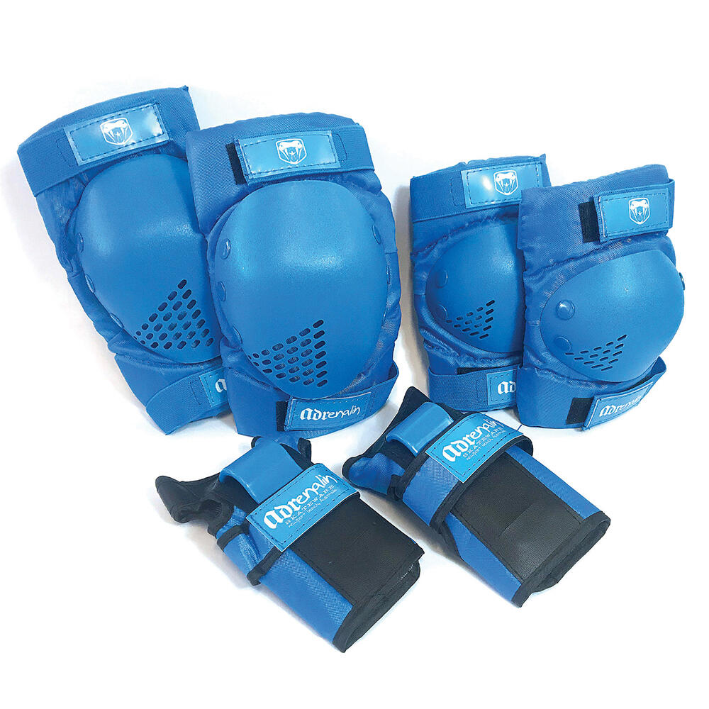 6pc Adrenalin Skateboard & Scooter Protection Set Youth