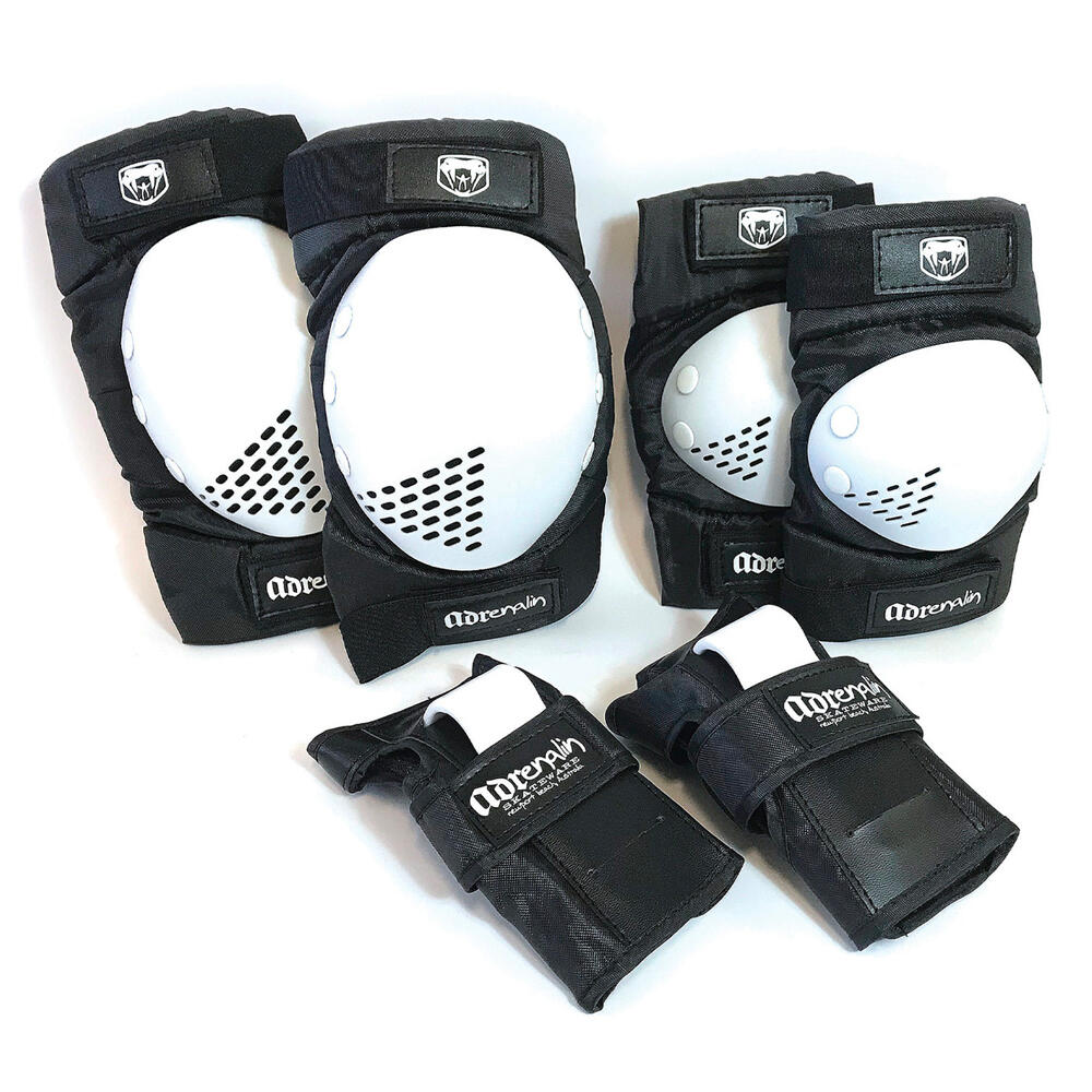 6pc Adrenalin Skateboard & Scooter Protection Set Adult