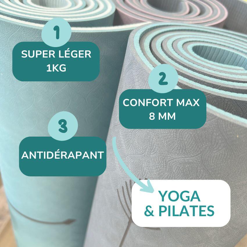 Tapis de yoga épais Yomad Samadhi Canard 8 mm 3/5