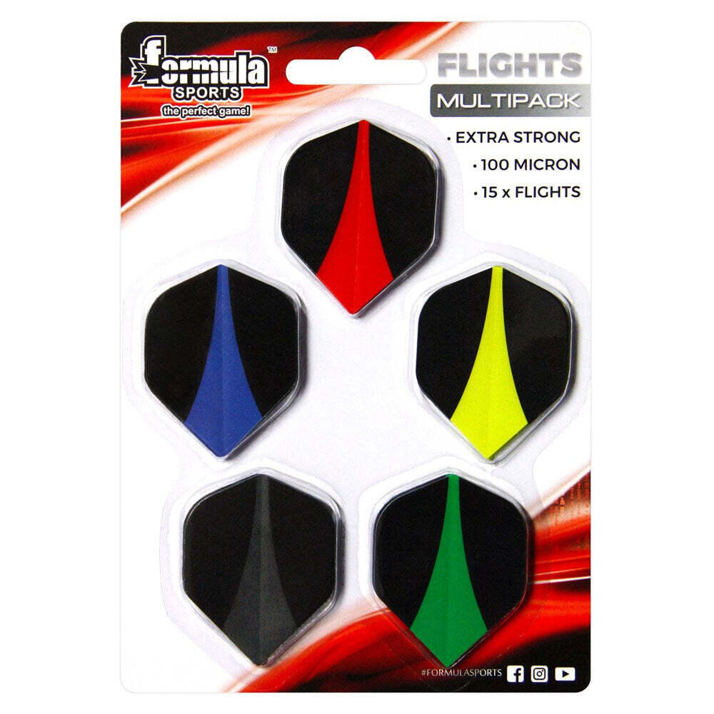 Formula Sports Ultra 100-Micron Dart Flights Assorted