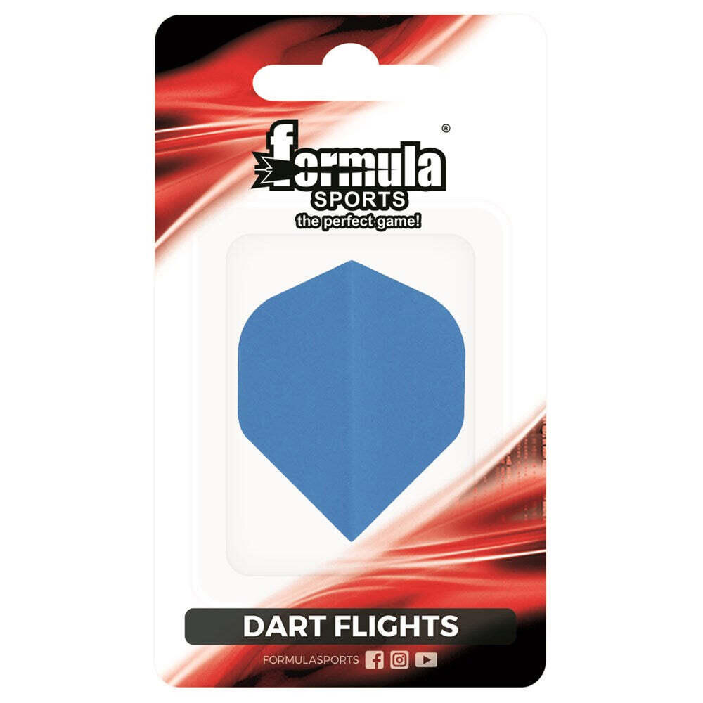 Formula Sports Polyester Plain Dart Flights Standard Wing Assorted (3pc)