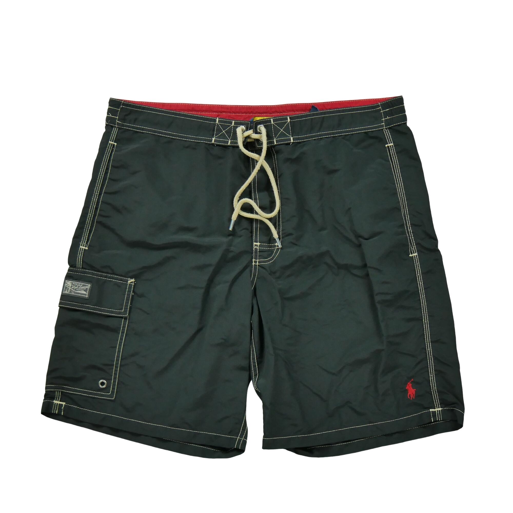 RALPH LAUREN Reconditionné - Short de bain Homme Noir - Bon État