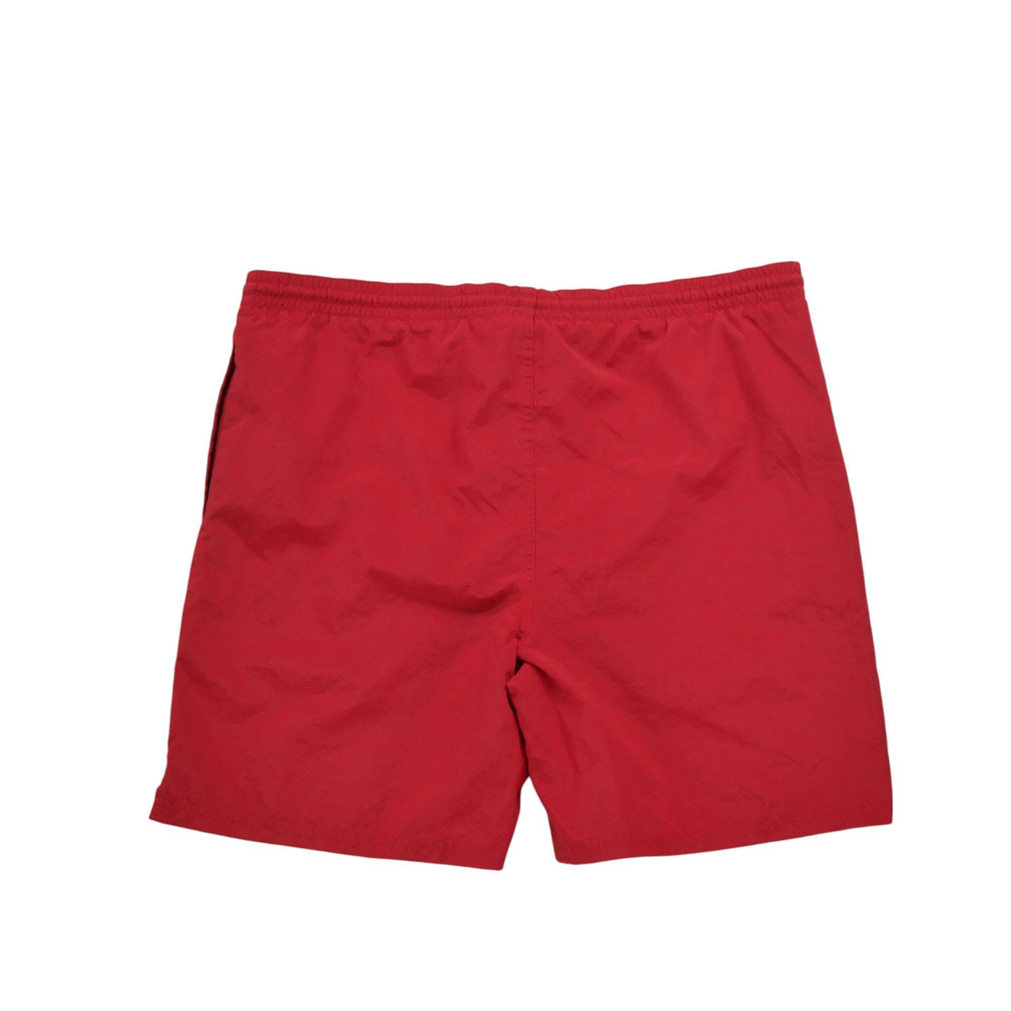 Segunda Vida - Bermudas de natação masculinas vermelhas Vintage Y2K - Como novo 2/5