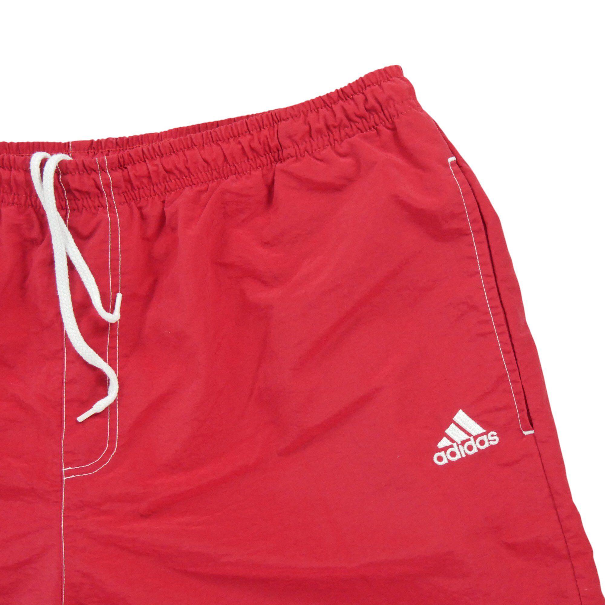 Second life Vintage Y2K Rote Herren Badehose Wie neu Decathlon