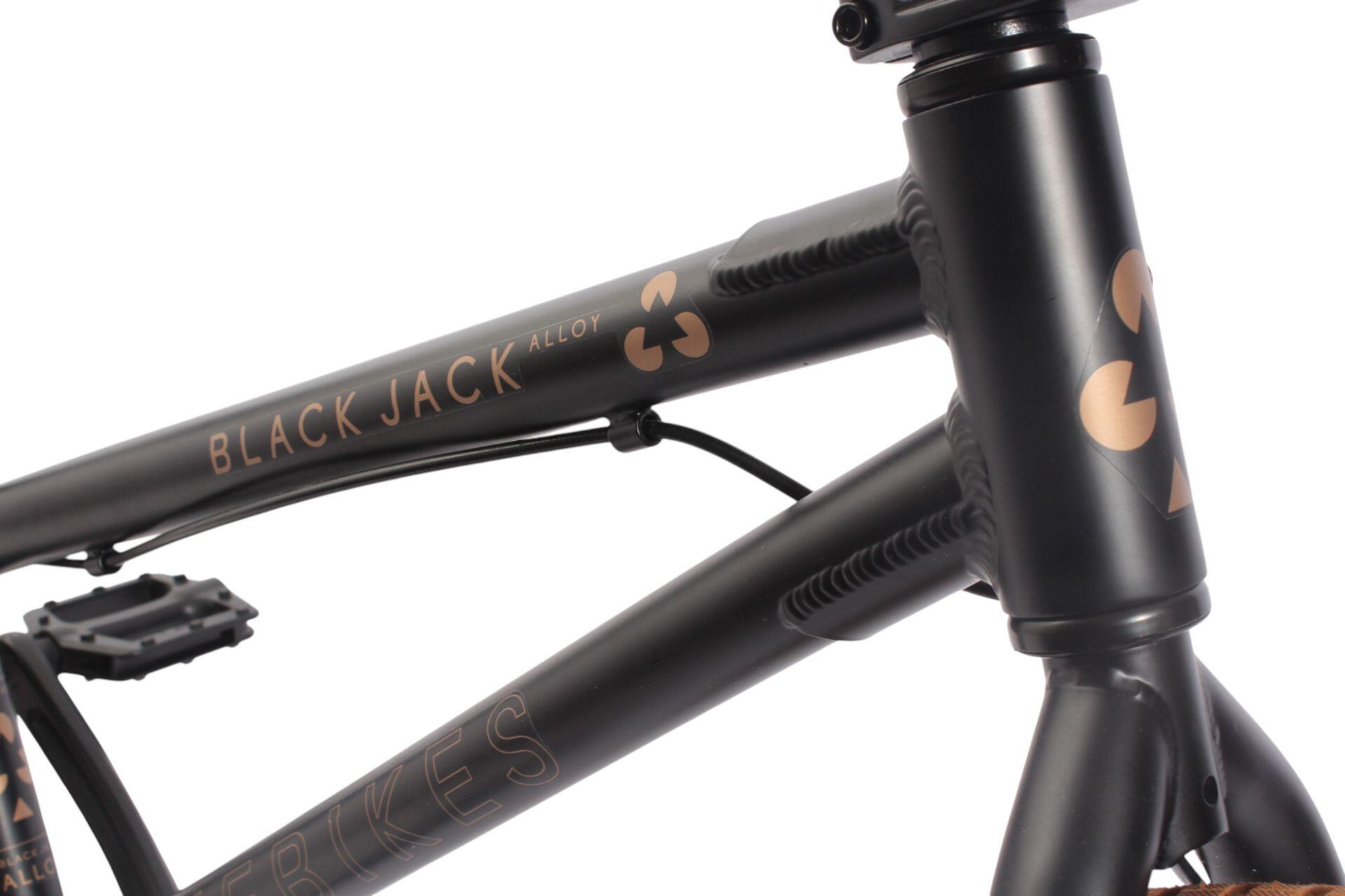 BMX alluminio BLACK JACK DISC AL nero 20" 10 kg 4/7