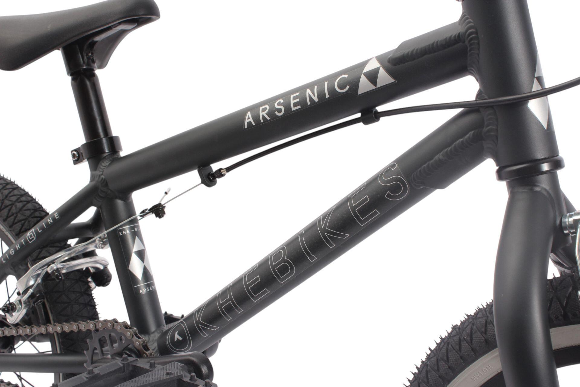Rower BMX alu dziecięcy ARSENIC LL czarny 16 cali 7,9kg 4/7