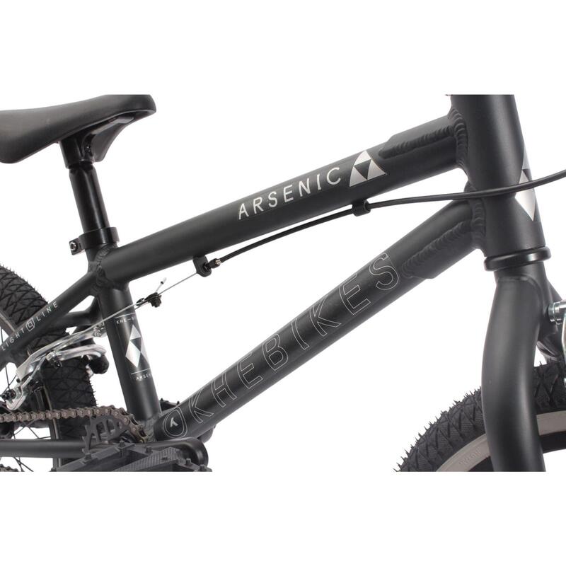 Bicicletă BMX aluminiu copii ARSENIC LL negru 16 inch 7,9kg