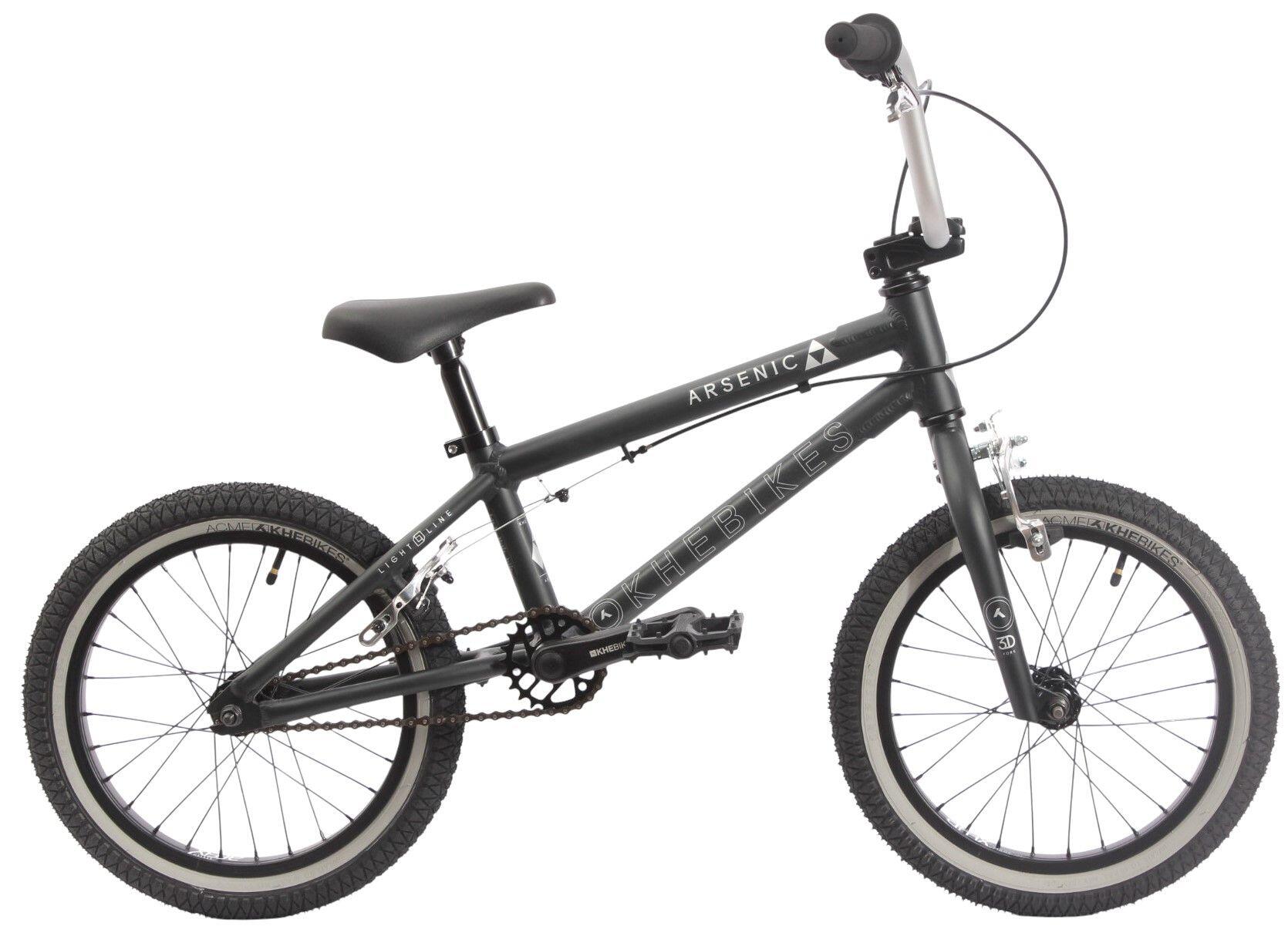 KHEBIKES Bicicleta BMX alumínio criança ARSENIC LL preta 16" 7,9kg