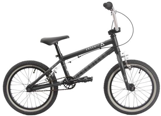 BMX Fahrrad Alu Kinder ARSENIC LL schwarz 16 Zoll 7,9kg