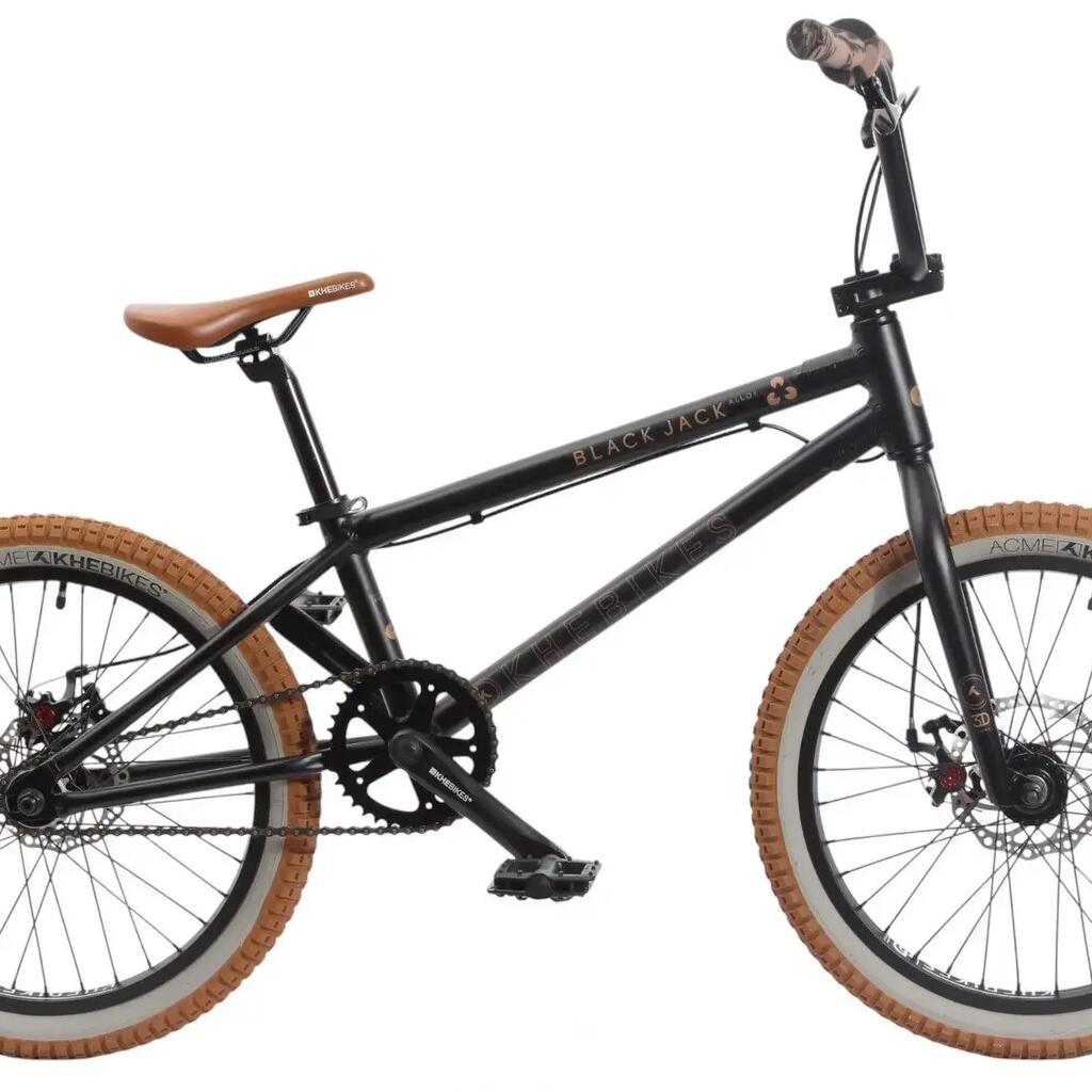 BMX bike aluminium BLACK JACK DISC AL black 20 inch 22.0 lbs