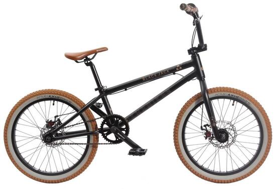 BMX alluminio BLACK JACK DISC AL nero 20" 10 kg