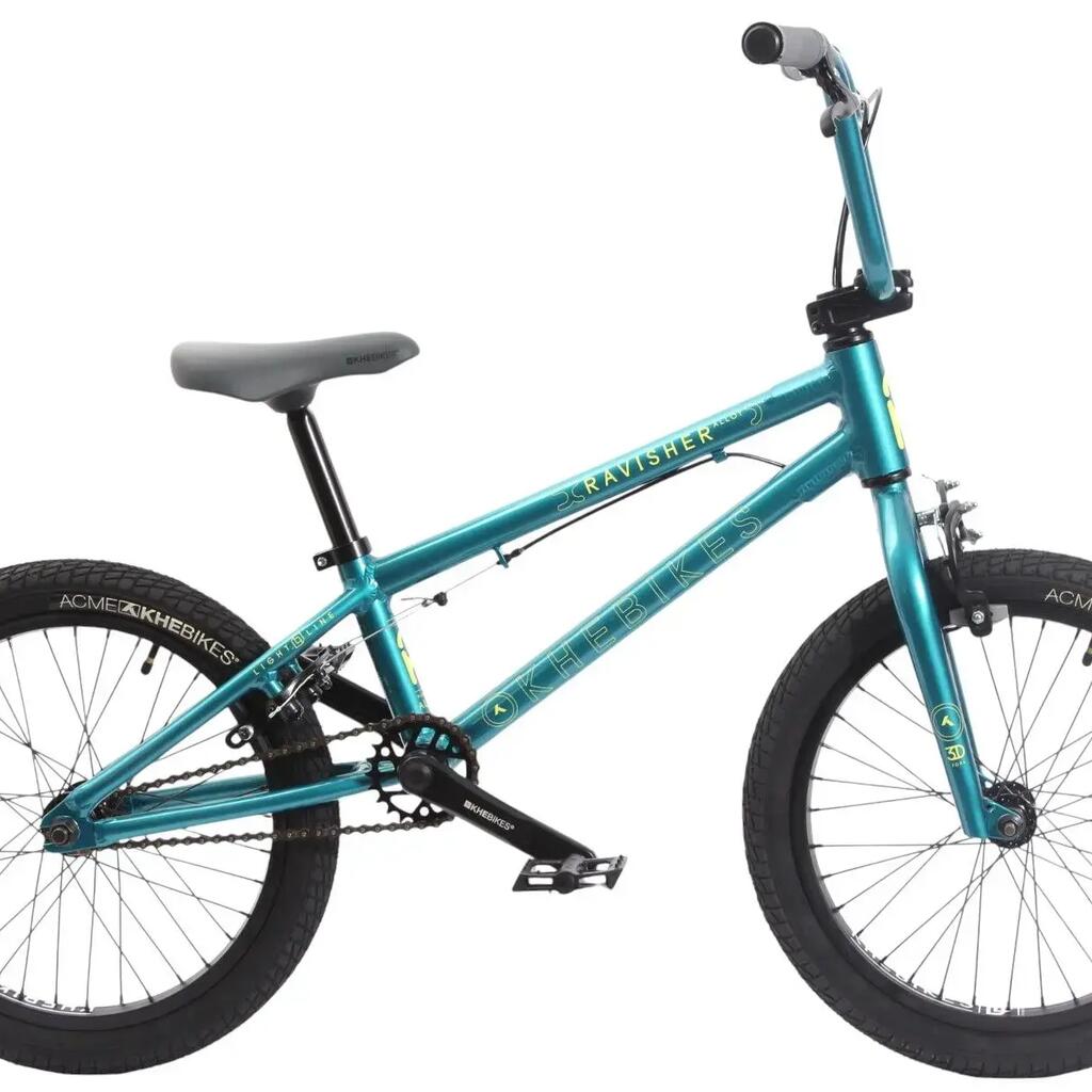 BMX bike aluminium kids RAVISHER LL turquoise 18 inch 19.0 lbs