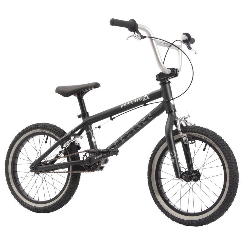 Bicicletă BMX aluminiu copii ARSENIC LL negru 16 inch 7,9kg
