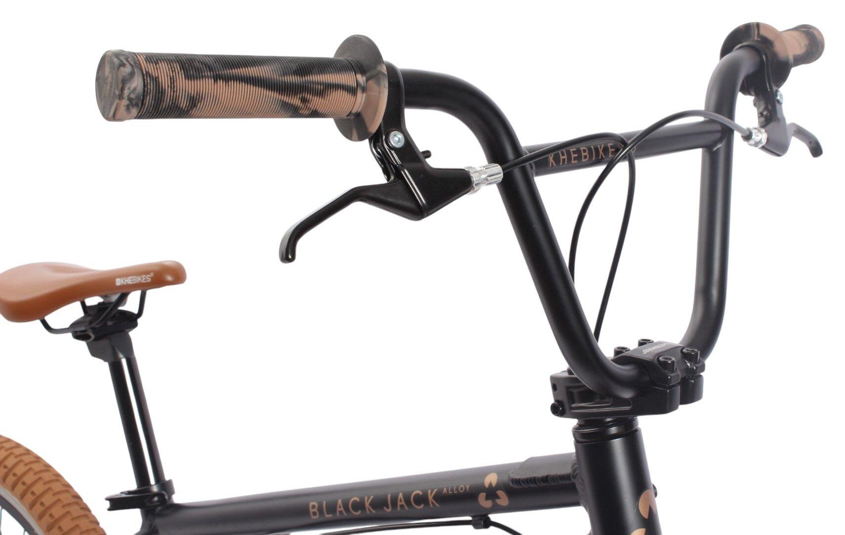 BMX-fiets alu BLACK JACK DISC AL zwart 20 inch 10 kg | Decathlon