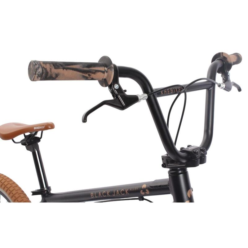 Rower BMX alu BLACK JACK DISC AL czarny 20 cali 10 kg