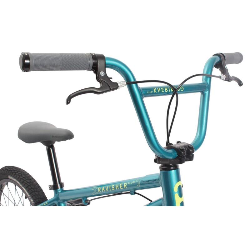 Bicicletă BMX aluminiu copii RAVISHER LL turcoaz 18 inch 8,6kg