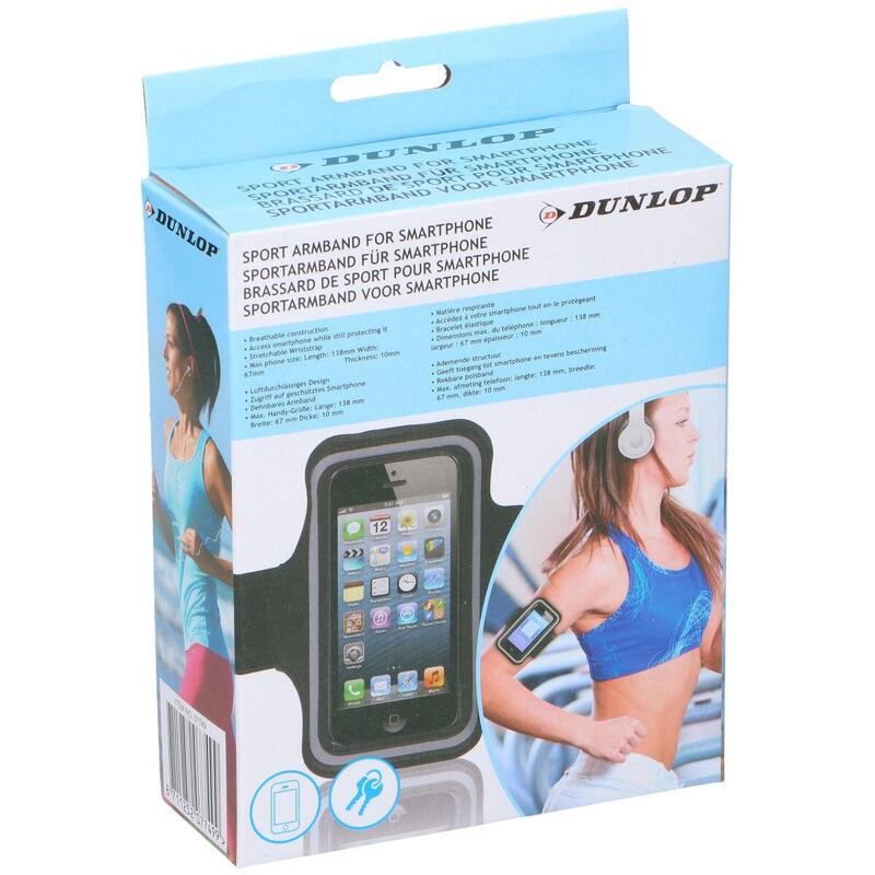 Wodoszczelne etui opaska na ramię na telefon z kieszonką Dunlop