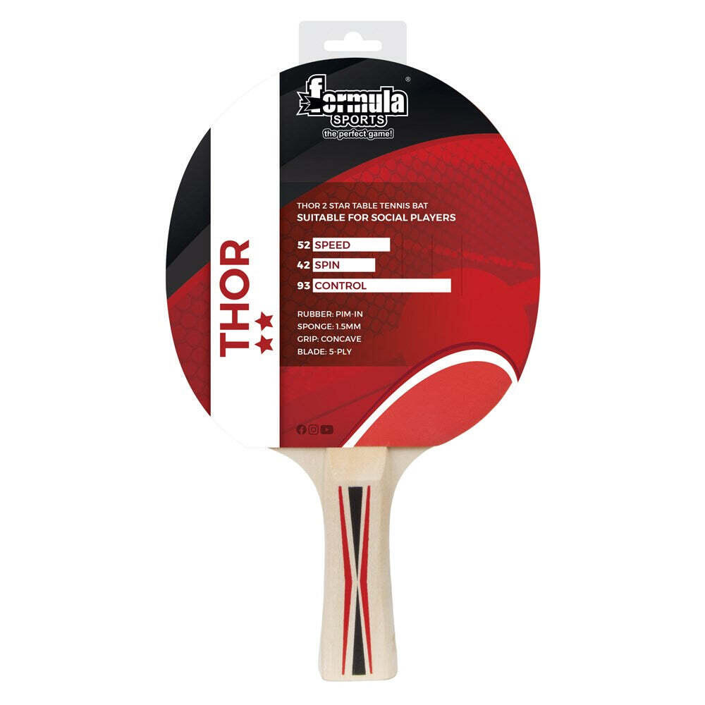 Formula Sports Thor Table Tennis Bat 2 Star