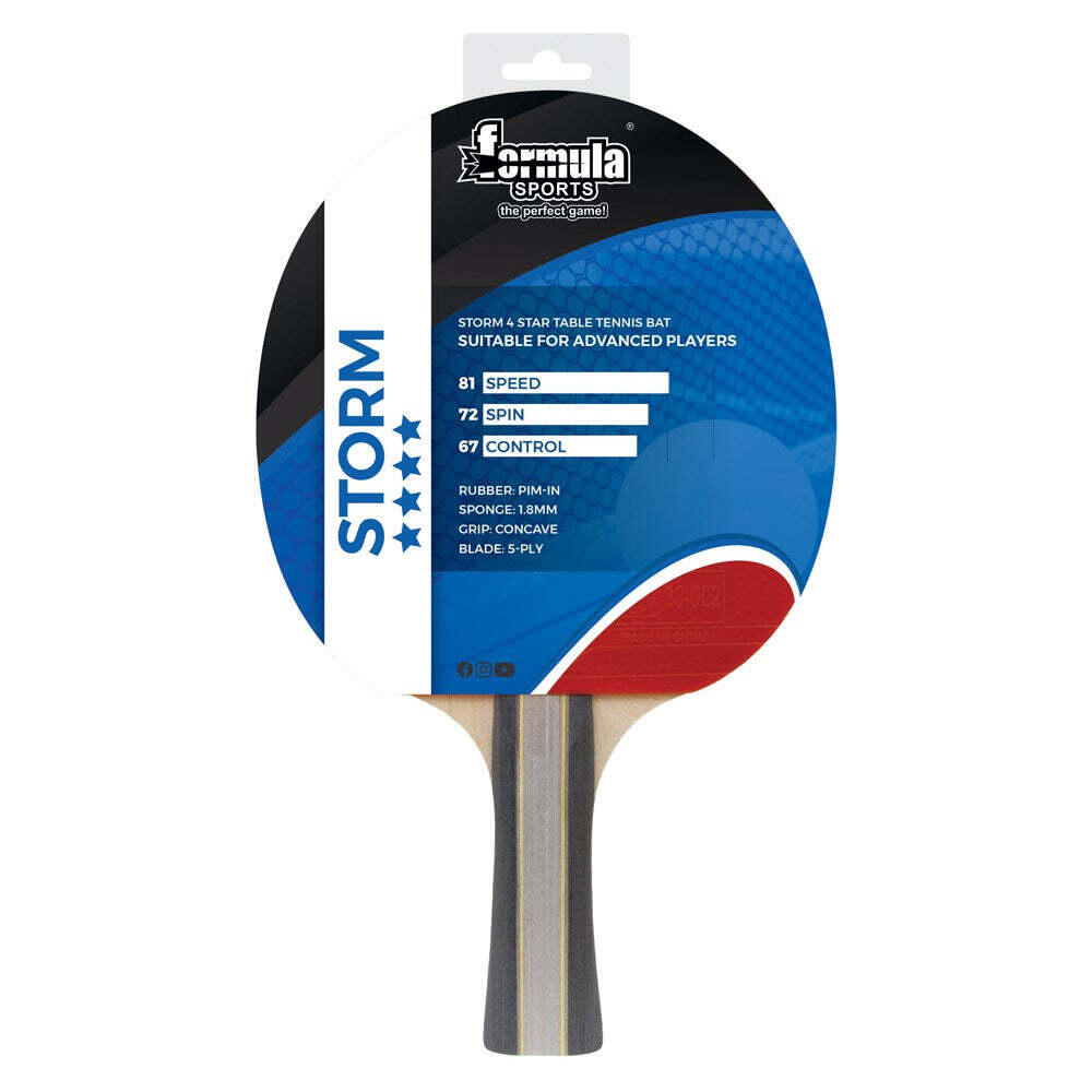 Formula Sports Storm Table Tennis Bat 4 Star