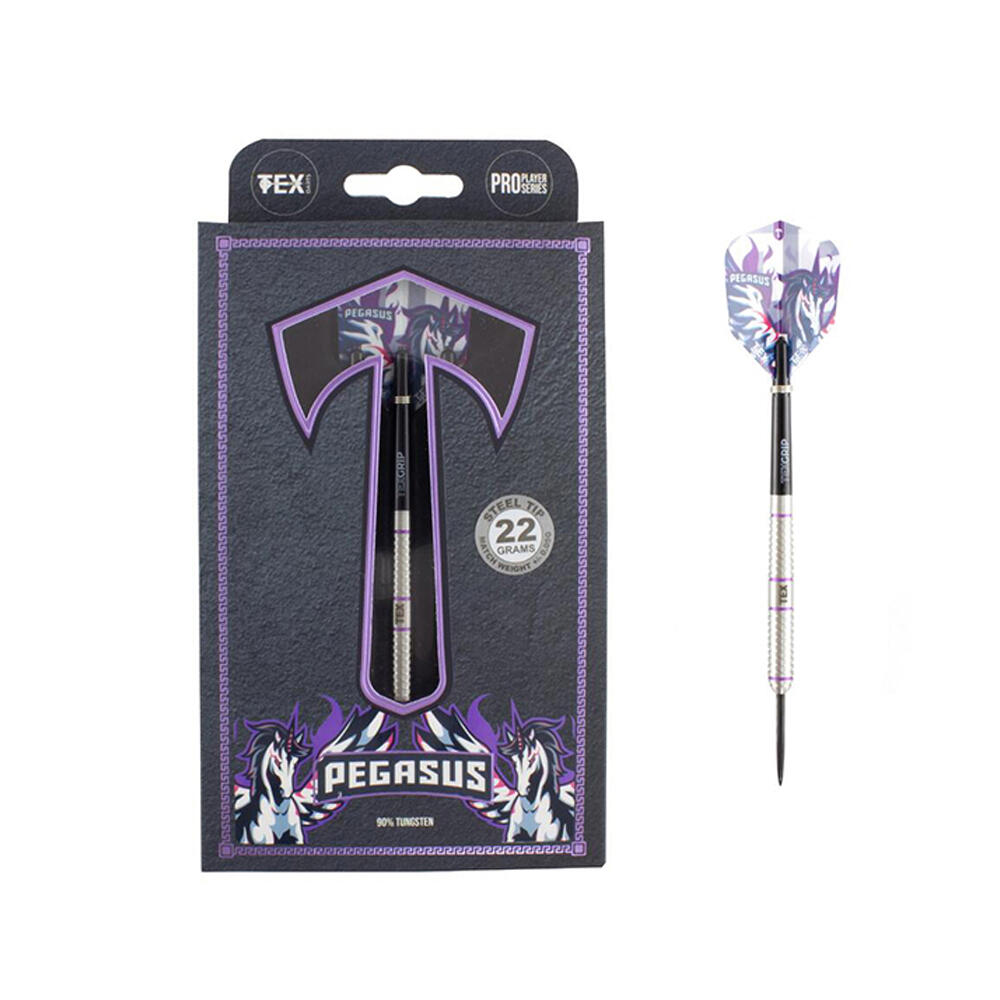 TEX Pegasus 90% Tungsten Darts Barrel Shaft TEX Grip