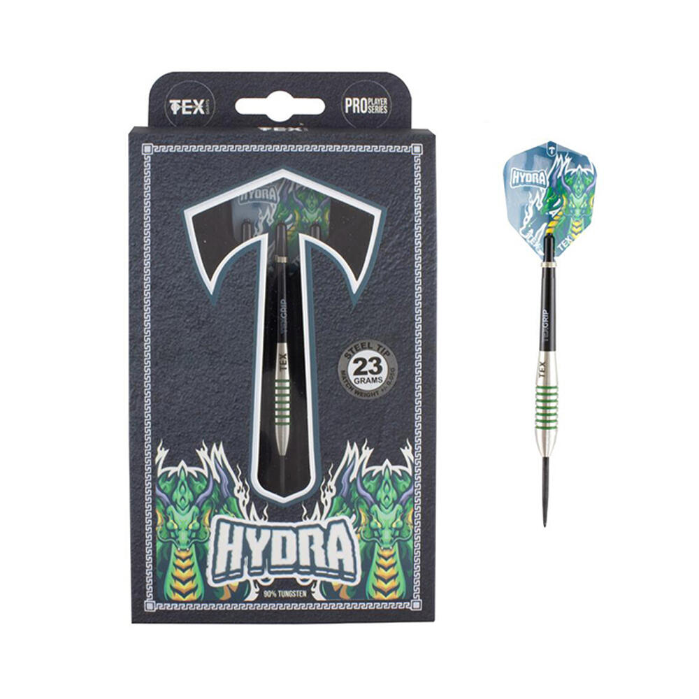 TEX Hydra 90% Tungsten Darts Barrel Shaft TEX Grip