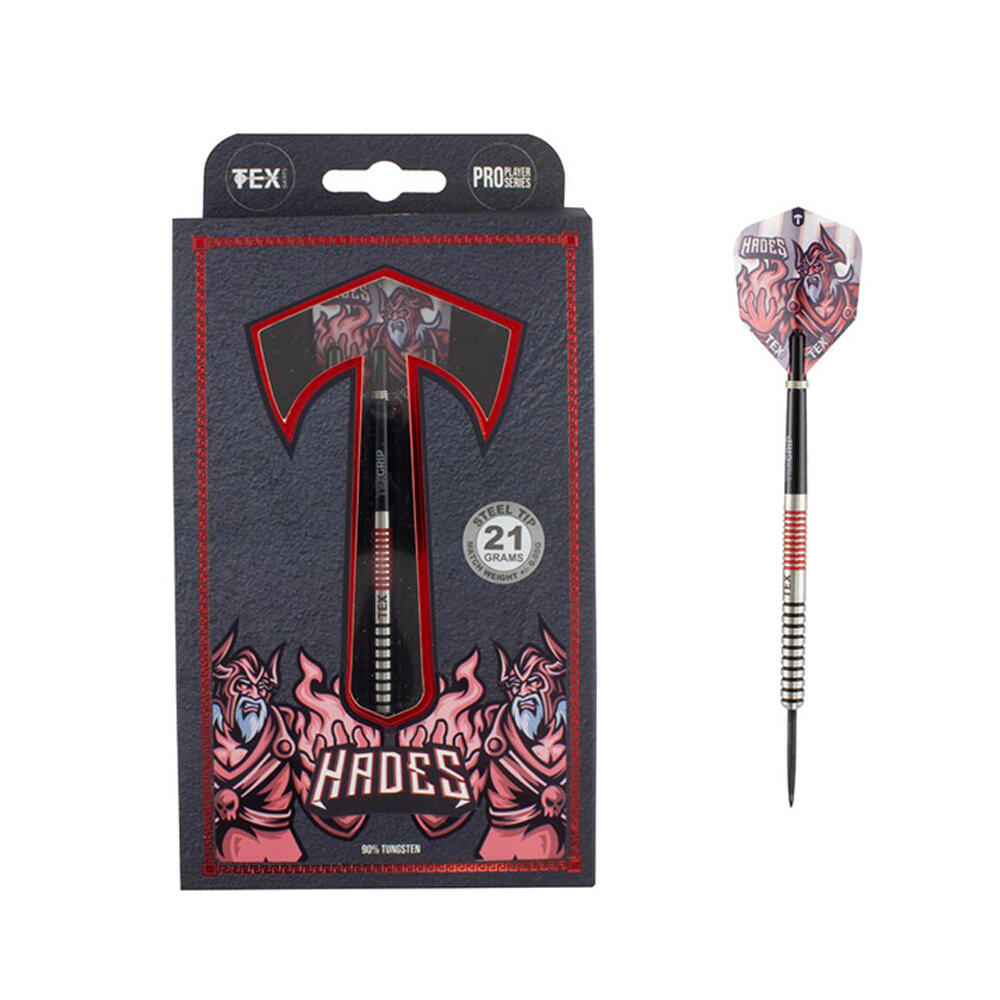 TEX Hades 90% Tungsten Darts Barrel Shaft TEX Grip