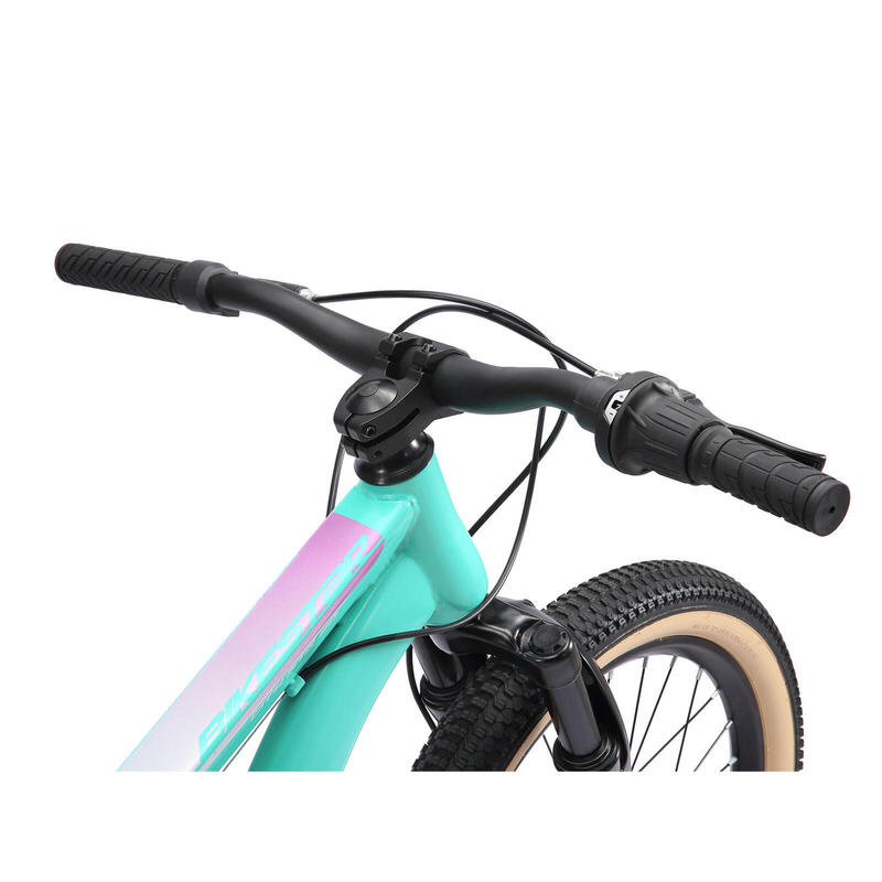 VTT 20" vélo enfant 6 ans, semi-rigide, 21 vitesses, frein à disque