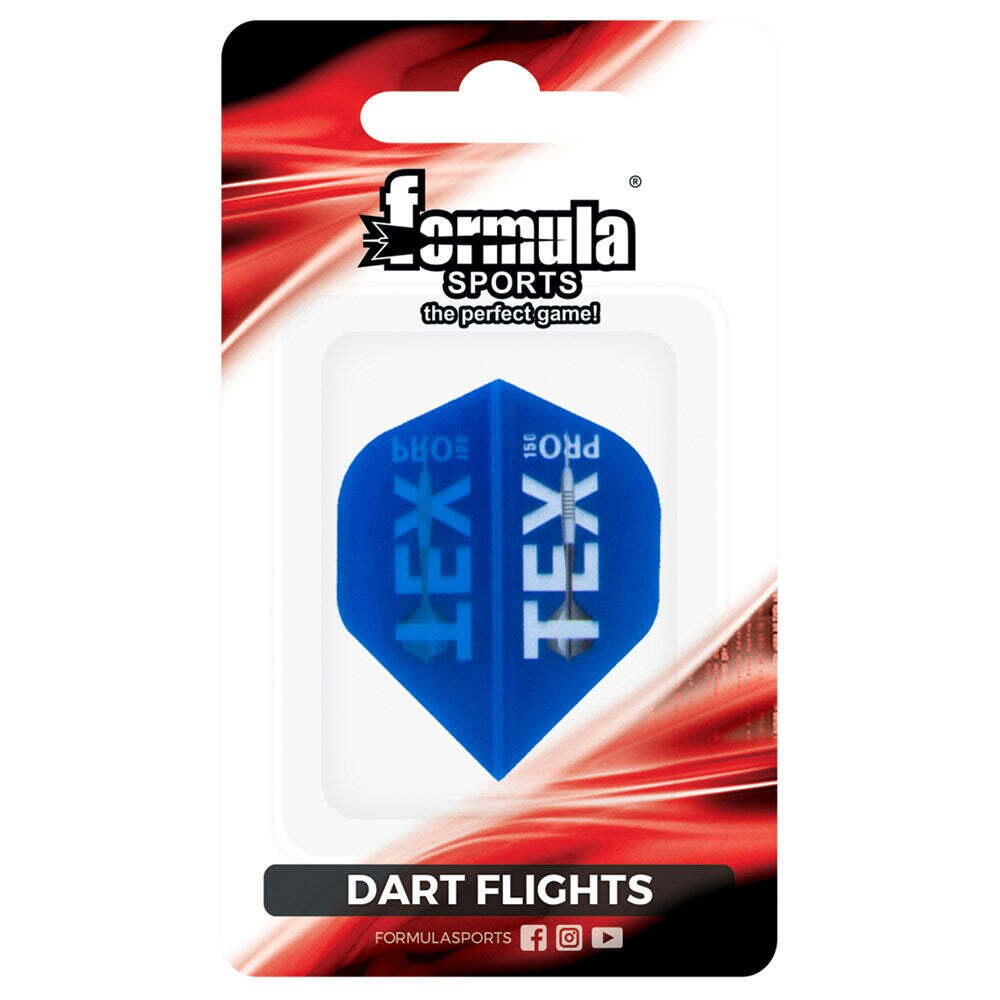 Tex Darts Pro 150-Micron Dart Flights Standard Tail/Wing