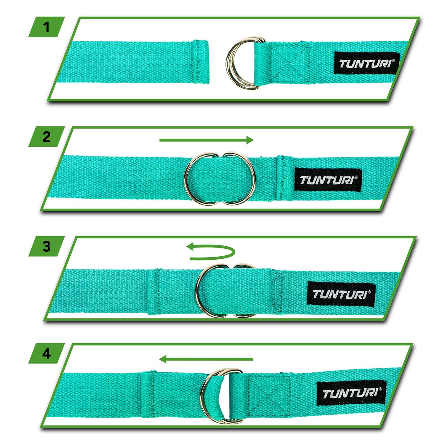 Ceinture de Yoga Tunturi - Turquoise 4/7