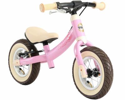 Bikestar 2 in 1 Wachstumslaufrad 10 Zoll. lila türkis