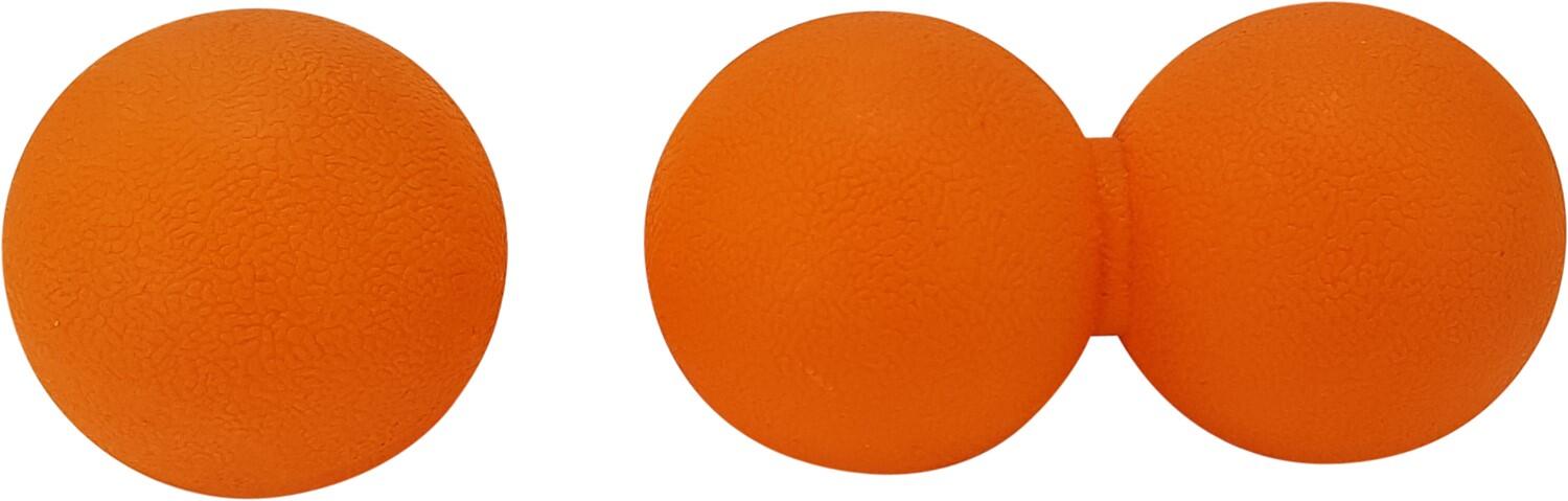Tunturi Massage Ball Set with Storage Mesh, Mixed 5/7