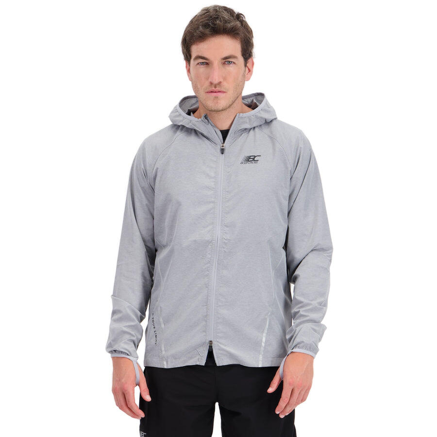 BODYCROSS Giacca antivento impermeabile THEO Grigio