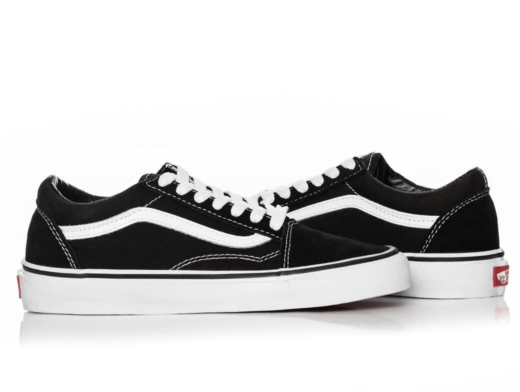 Buty unisex trampki sportowe Vans OLD SKOOL BLACK WHITE