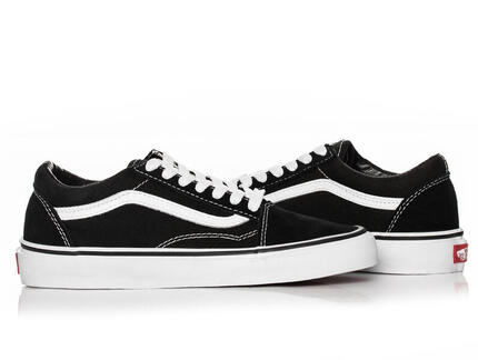 Buty unisex trampki sportowe Vans OLD SKOOL BLACK WHITE