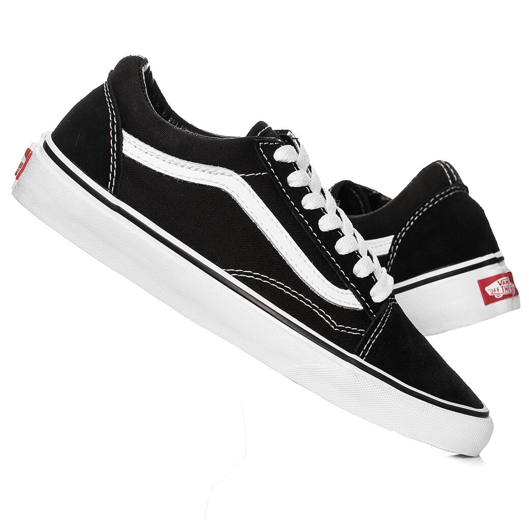 Buty unisex trampki sportowe Vans OLD SKOOL BLACK WHITE 7/7