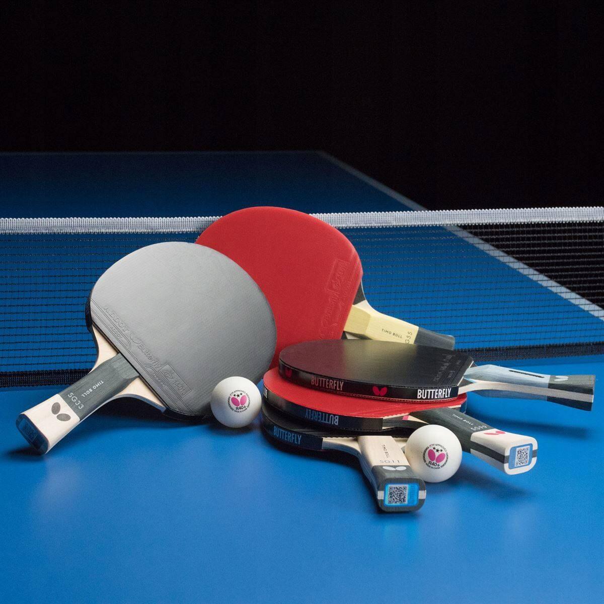 RAQUETE DE TÊNIS DE MESA BUTTERFLY / RAQUETE DE PING PONG Timo Boll SG33 6/7